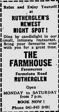 Farmhouse advert 1975